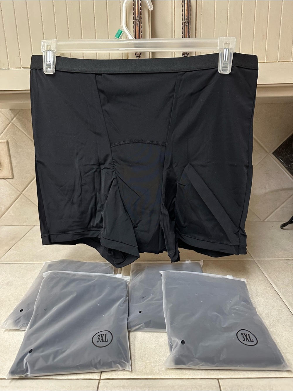 Women’s Everdries Black Athletic Performance Shorts - 3XL